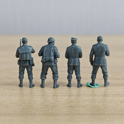 MRY-SFW SSTR1280 Dunkirk Evacuation British Officer Calming  – LCD 3D printed resin model kit, image 2