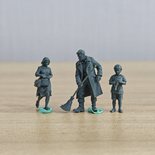 MRY-SFW LYTR1234 Operation Barbarossa Battlefield Cleanup 3  – LCD 3D printed resin model kit, image 1