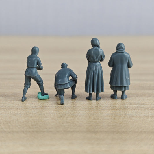 MRY-SFW LYTR1214 Operation Barbarossa Ditch Casualty Rescue  – LCD 3D printed resin model kit, image 1