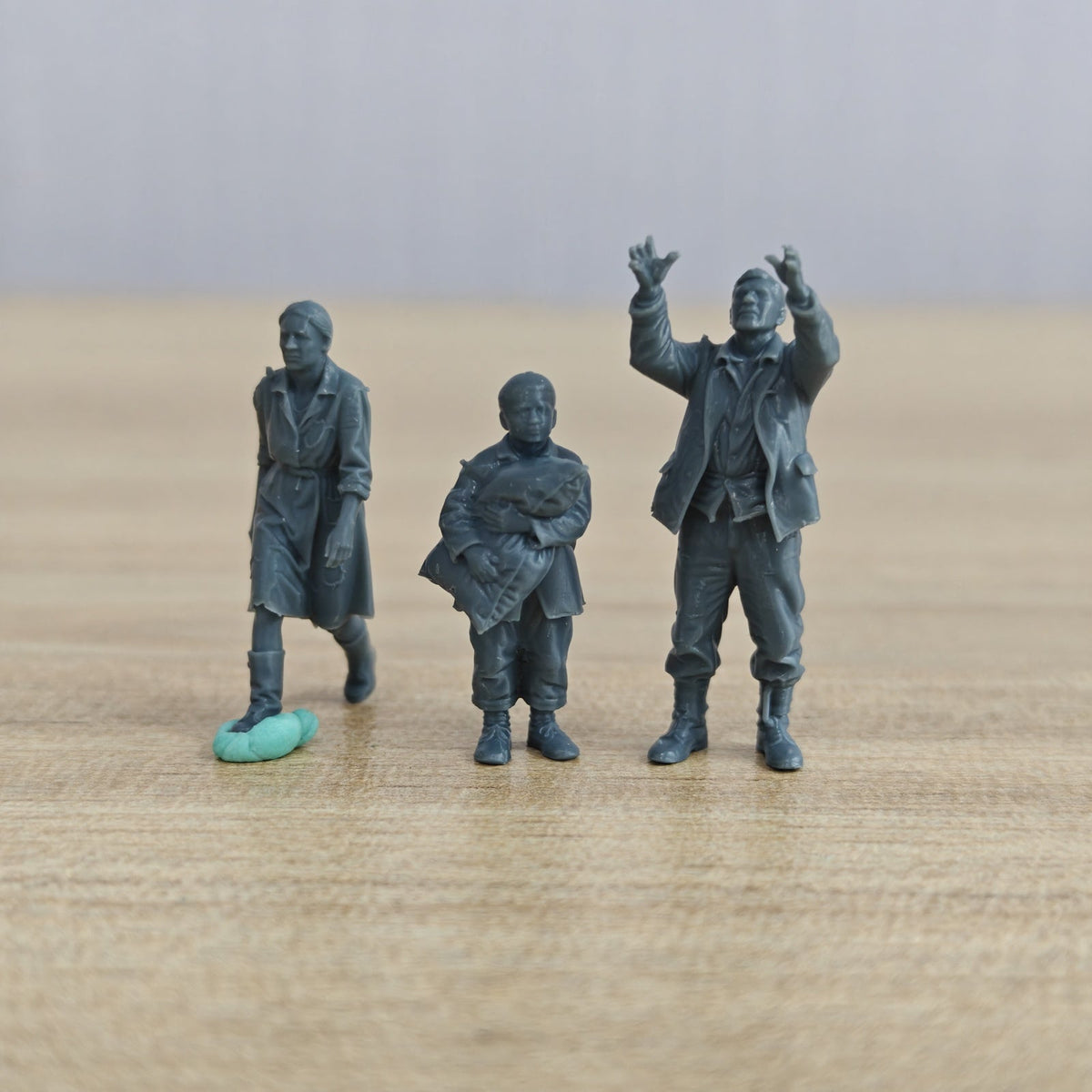 MRY-SFW LYTR1253 Battle of Stalingrad Safe Watching 3 pcs – LCD 3D printed resin model kit, image 1