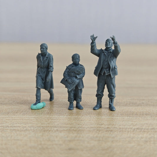 MRY-SFW LYTR1253 Battle of Stalingrad Safe Watching 3 pcs – LCD 3D printed resin model kit, image 1