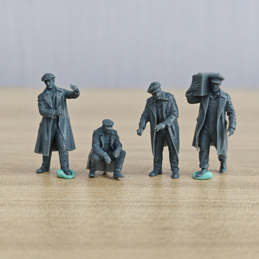 MRY-SFW LYTR1162 French Campaign Volunteers 4 pcs – LCD 3D printed resin model kit, image 1