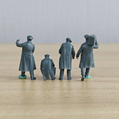 MRY-SFW LYTR1162 French Campaign Volunteers 4 pcs – LCD 3D printed resin model kit, image 2