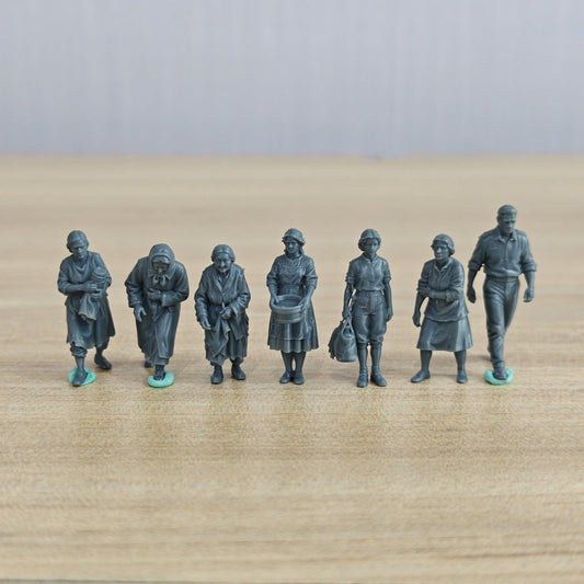 MRY-SFW LYTR1218 Operation Barbarossa Care Service 7 pcs – LCD 3D printed resin model kit, image 1