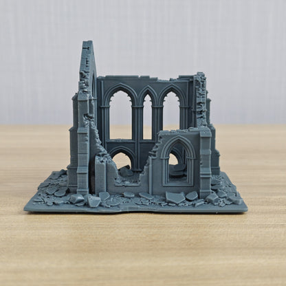 MRY-SFW LYTB1260 Ruined Building Series ¨C Fully Collapsed Church Ruins C