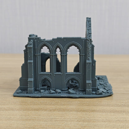 MRY-SFW LYTB1260 Ruined Building Series ¨C Fully Collapsed Church Ruins C