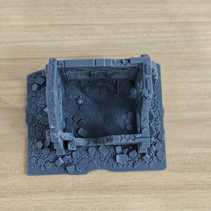MRY-SFW LYTB1260 Ruined Building Series ¨C Fully Collapsed Church Ruins C