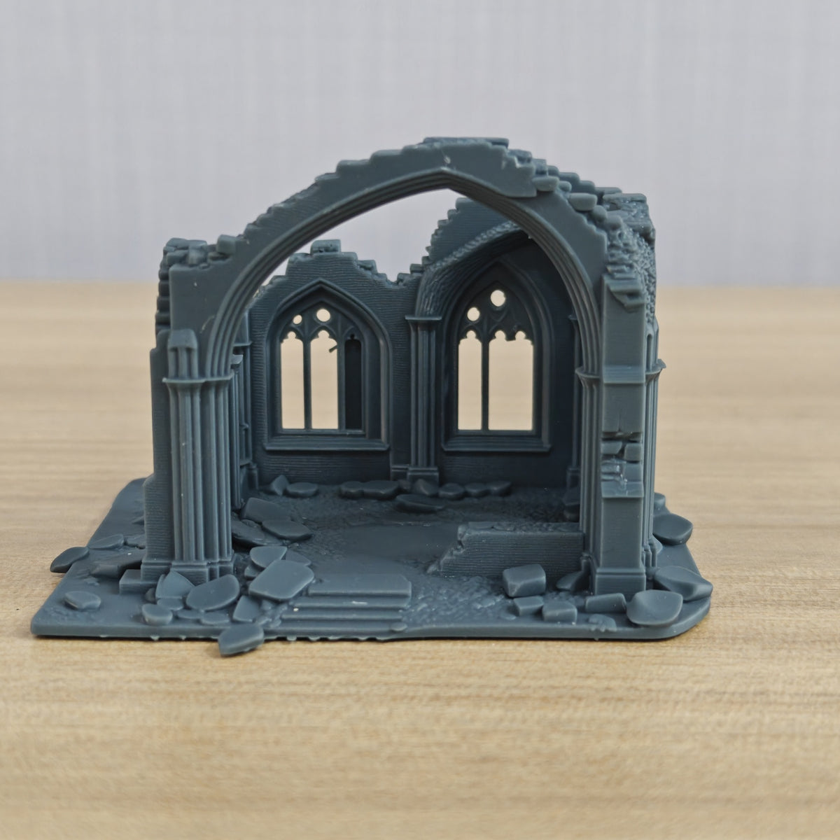 Ruined Building Series – Fully Collapsed Church Ruins A MRY-SFW LYTB1258