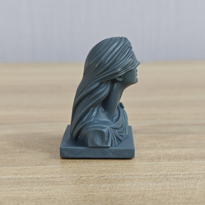 MRY-SFW LYTS1007 Blindfolded Goddess of Justice Bust Ornamen – LCD 3D printed resin model kit, image 1