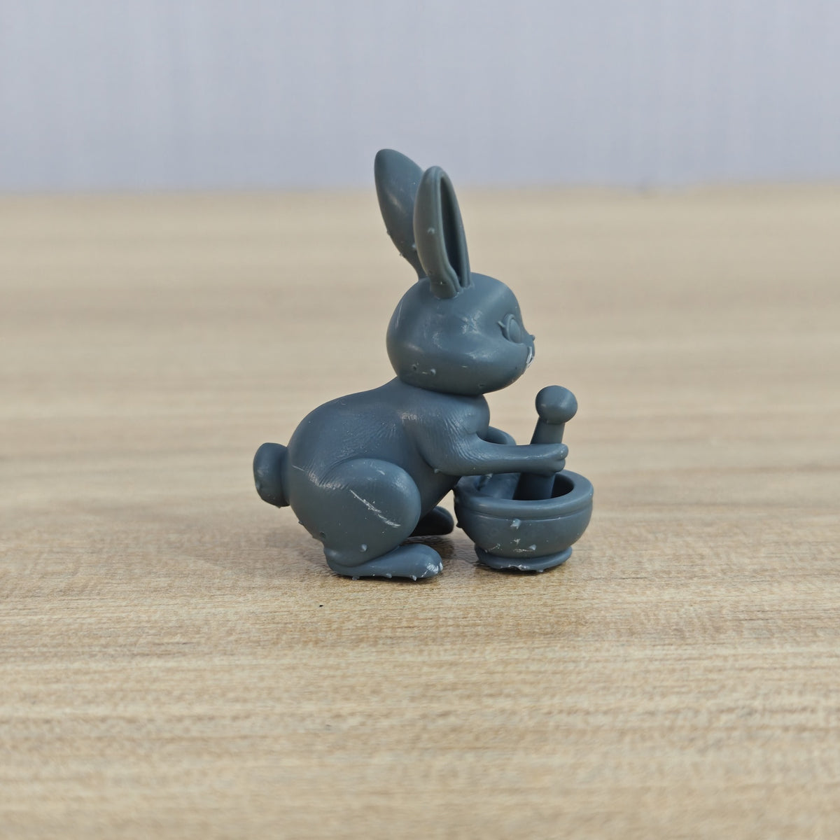 MRY-SFW LYTS979 Rabbit - Jade Hare Grinding Medicine – LCD 3D printed resin model kit, image 4