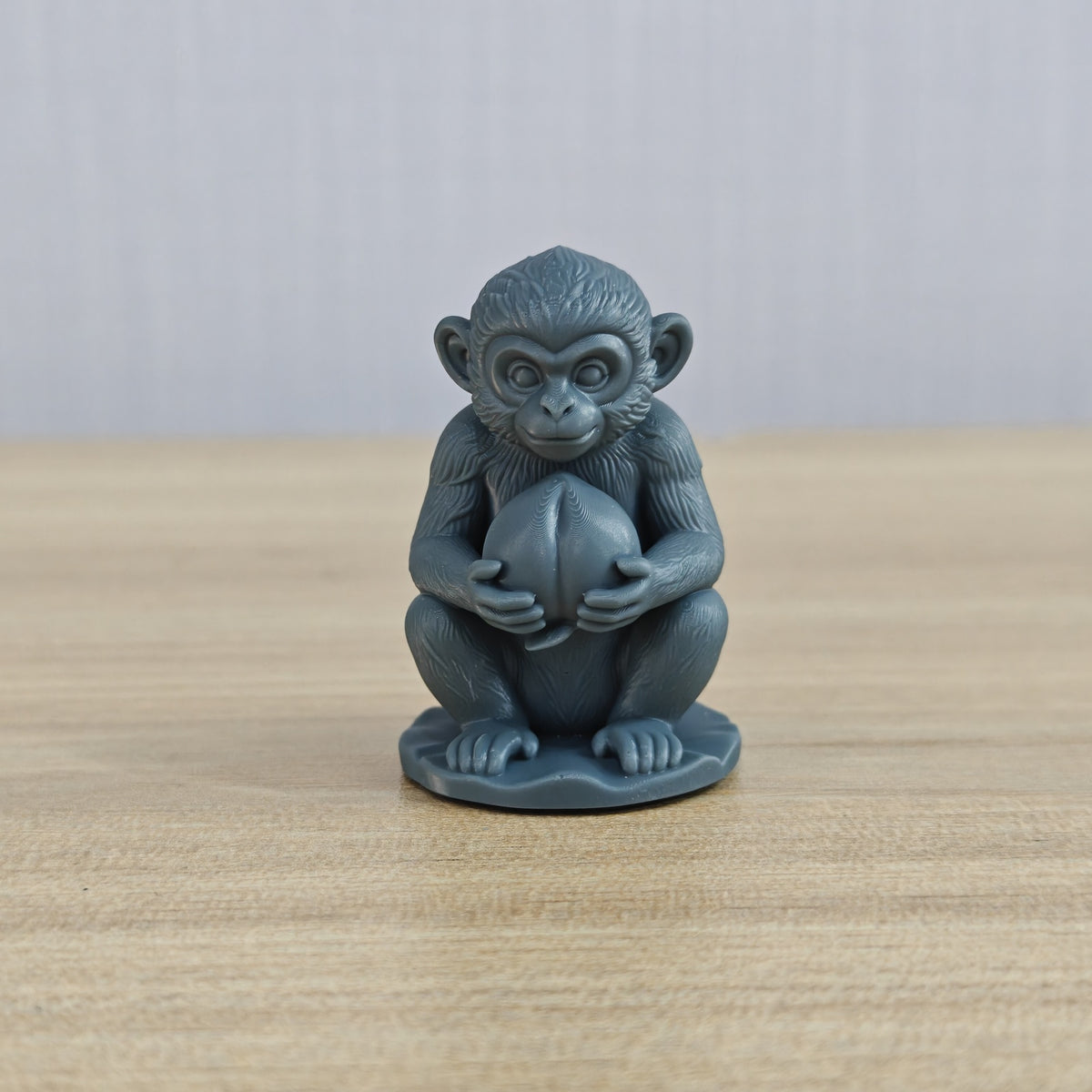 MRY-SFW LYTS984 Monkey - Peach Offering Monkey – LCD 3D printed resin model kit, image 1