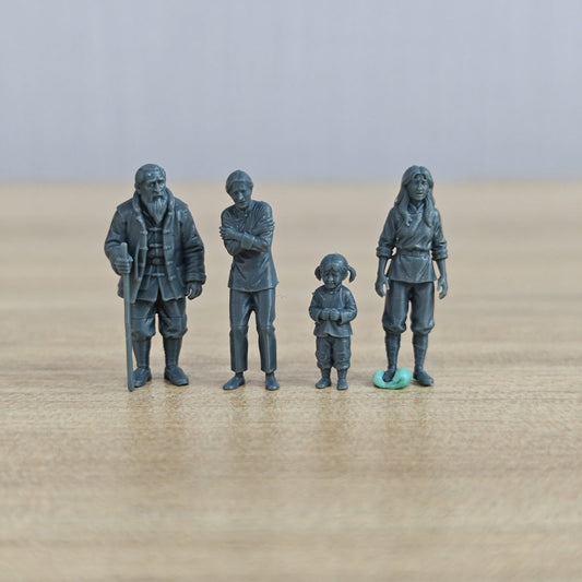 MRY-SFW LYTR1314 War of Resistance Against Japan Timid and F – LCD 3D printed resin model kit, image 1