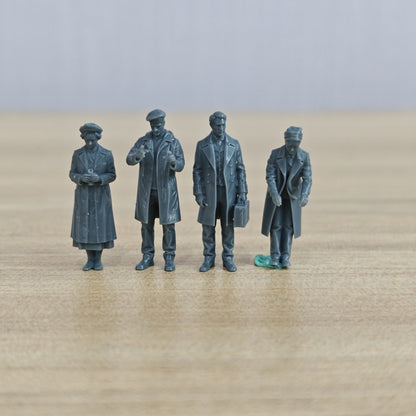 MRY-SFW LYTR1161 French Campaign Medical Staff 4 pcs – LCD 3D printed resin model kit, image 1