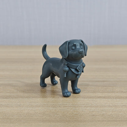 MRY-SFW LYTS986 Dog - New Year Guardian – LCD 3D printed resin model kit, image 1