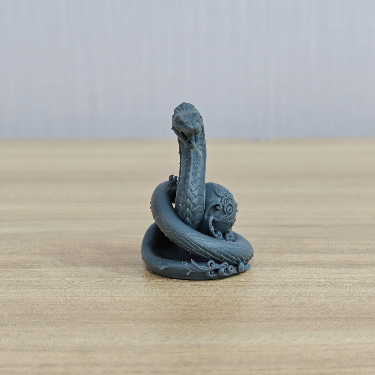 MRY-SFW LYTS981 Snake - Spirit Snake Coiling Pearl – LCD 3D printed resin model kit, image 2