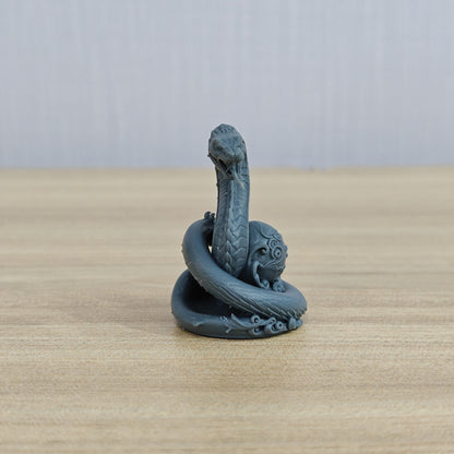 MRY-SFW LYTS981 Snake - Spirit Snake Coiling Pearl – LCD 3D printed resin model kit, image 2