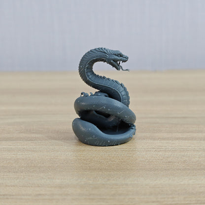 MRY-SFW LYTS981 Snake - Spirit Snake Coiling Pearl – LCD 3D printed resin model kit, image 3