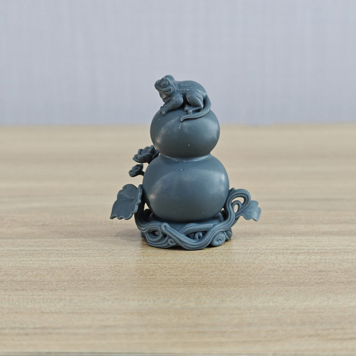 MRY-SFW LYTS1002 Golden Toad & Gourd Fortune Ornament – LCD 3D printed resin model kit, image 2