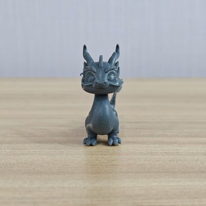 MRY-SFW LYTS992 Chibi Zodiac - Dragon – LCD 3D printed resin model kit, image 2