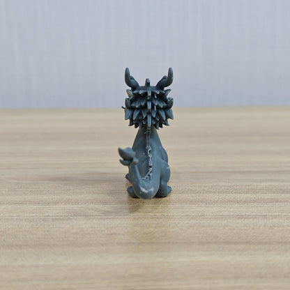 MRY-SFW LYTS992 Chibi Zodiac - Dragon – LCD 3D printed resin model kit, image 4