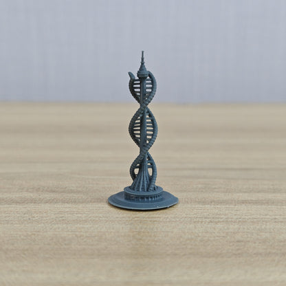 MRY-SFW LYTS996 DNA Helix Tower – LCD 3D printed resin model kit, image 1
