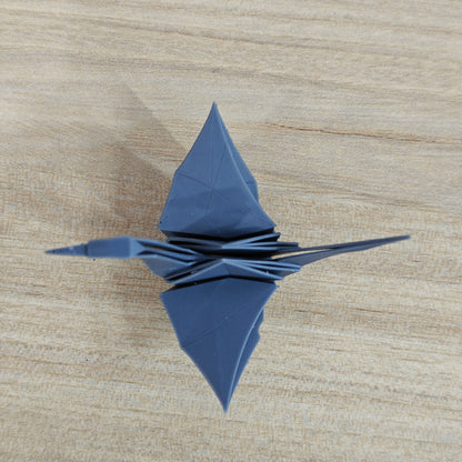MRY-SFW LYTS1005 Origami Geometry - Crane – LCD 3D printed resin model kit, image 5