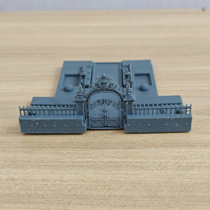 MRY-SFW LYTB1074 Vintage Diorama Scene Victorian Park Gate A 1/160