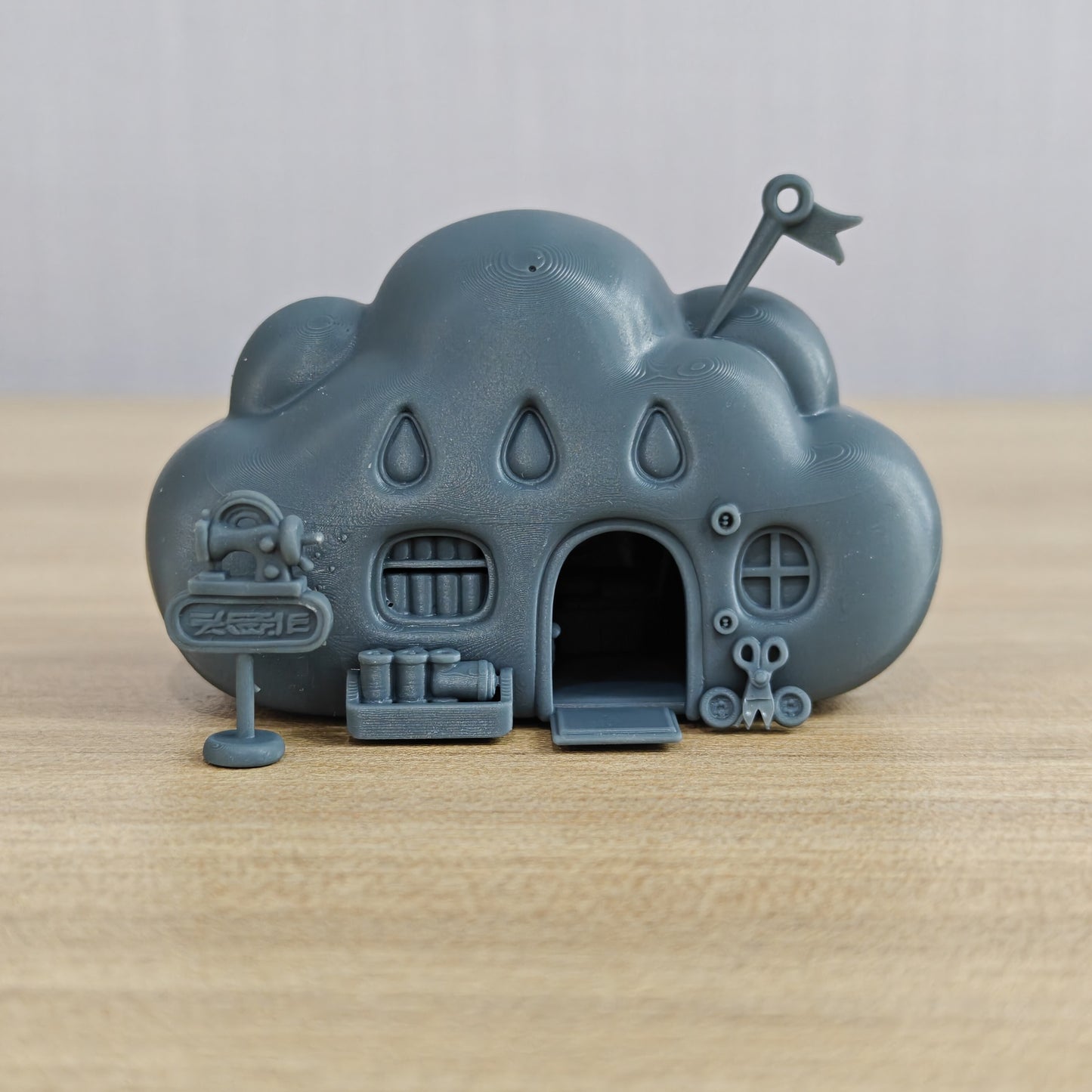 MRY-SFW LYTB1065 Cartoon Town Building ¨C Cloud Tailor Shop 1/160