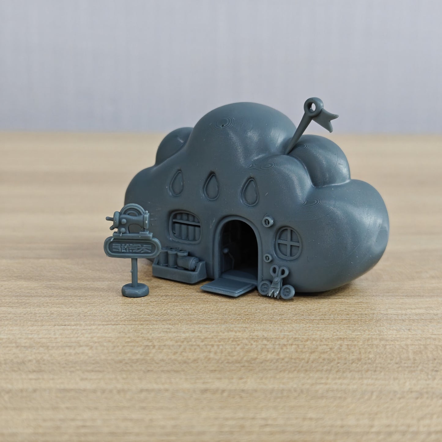MRY-SFW LYTB1065 Cartoon Town Building ¨C Cloud Tailor Shop 1/160