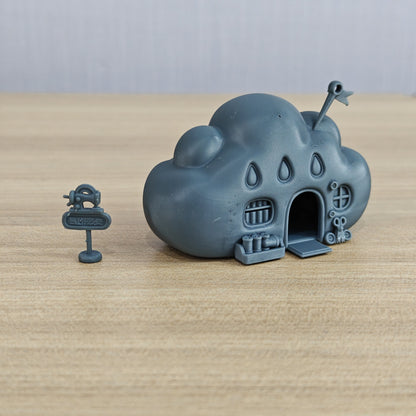 MRY-SFW LYTB1065 Cartoon Town Building ¨C Cloud Tailor Shop 1/160