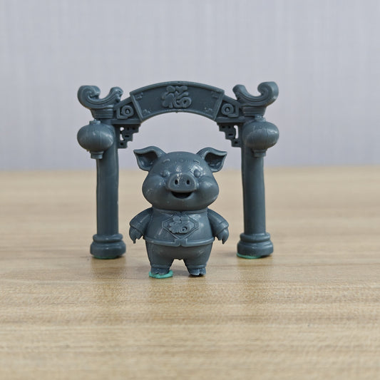 MRY-SFW LYTS987 Pig - Fortune Gate Welder – LCD 3D printed resin model kit, image 1
