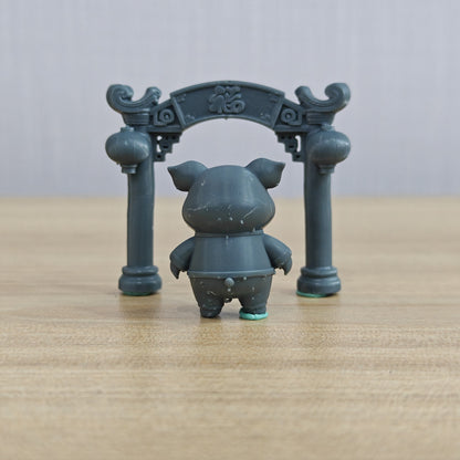 MRY-SFW LYTS987 Pig - Fortune Gate Welder – LCD 3D printed resin model kit, image 2