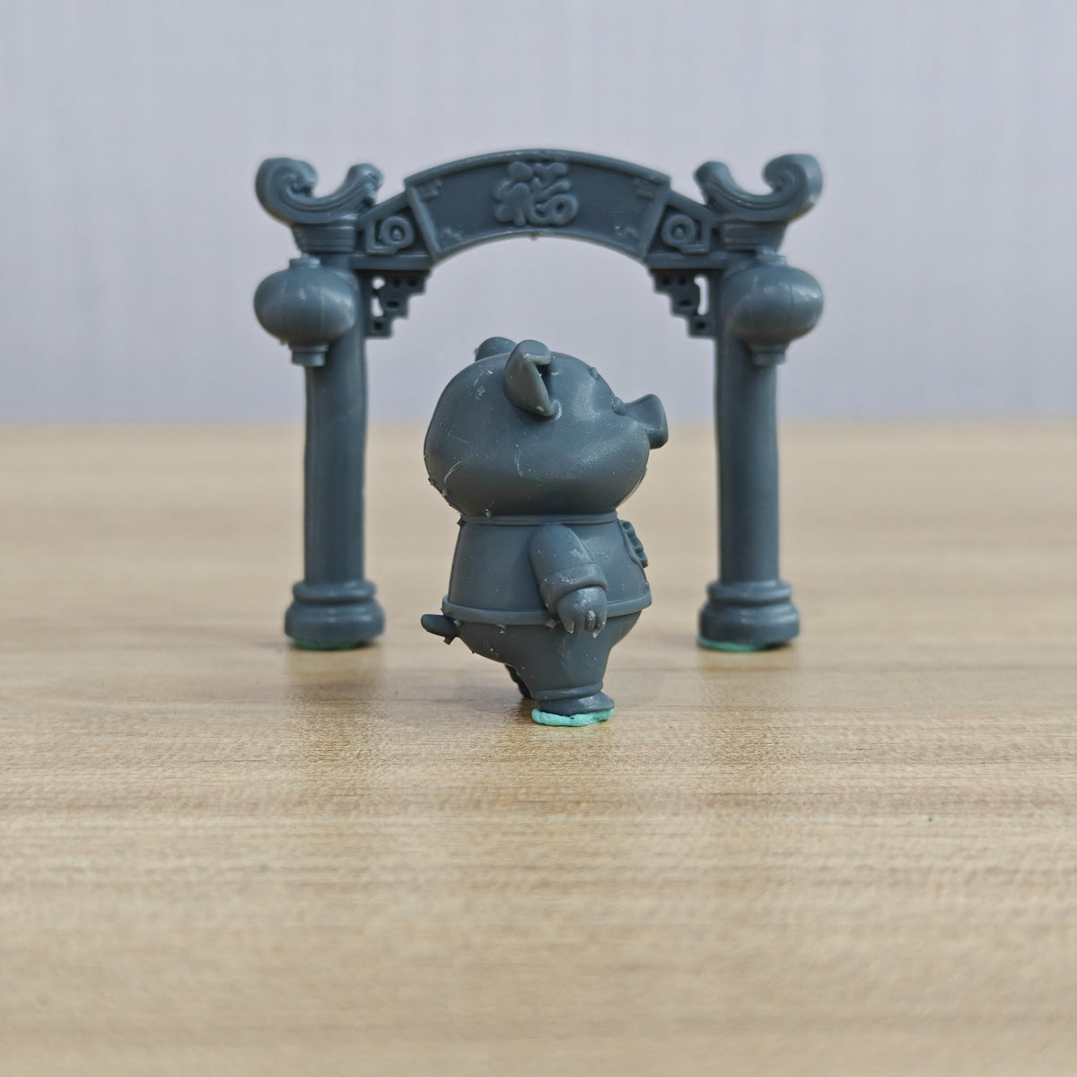 MRY-SFW LYTS987 Pig - Fortune Gate Welder – LCD 3D printed resin model kit, image 3