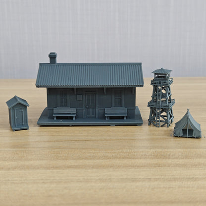 MRY-SFW LYT427 Lumber Mill Scenery ¨C Extra Building Parts