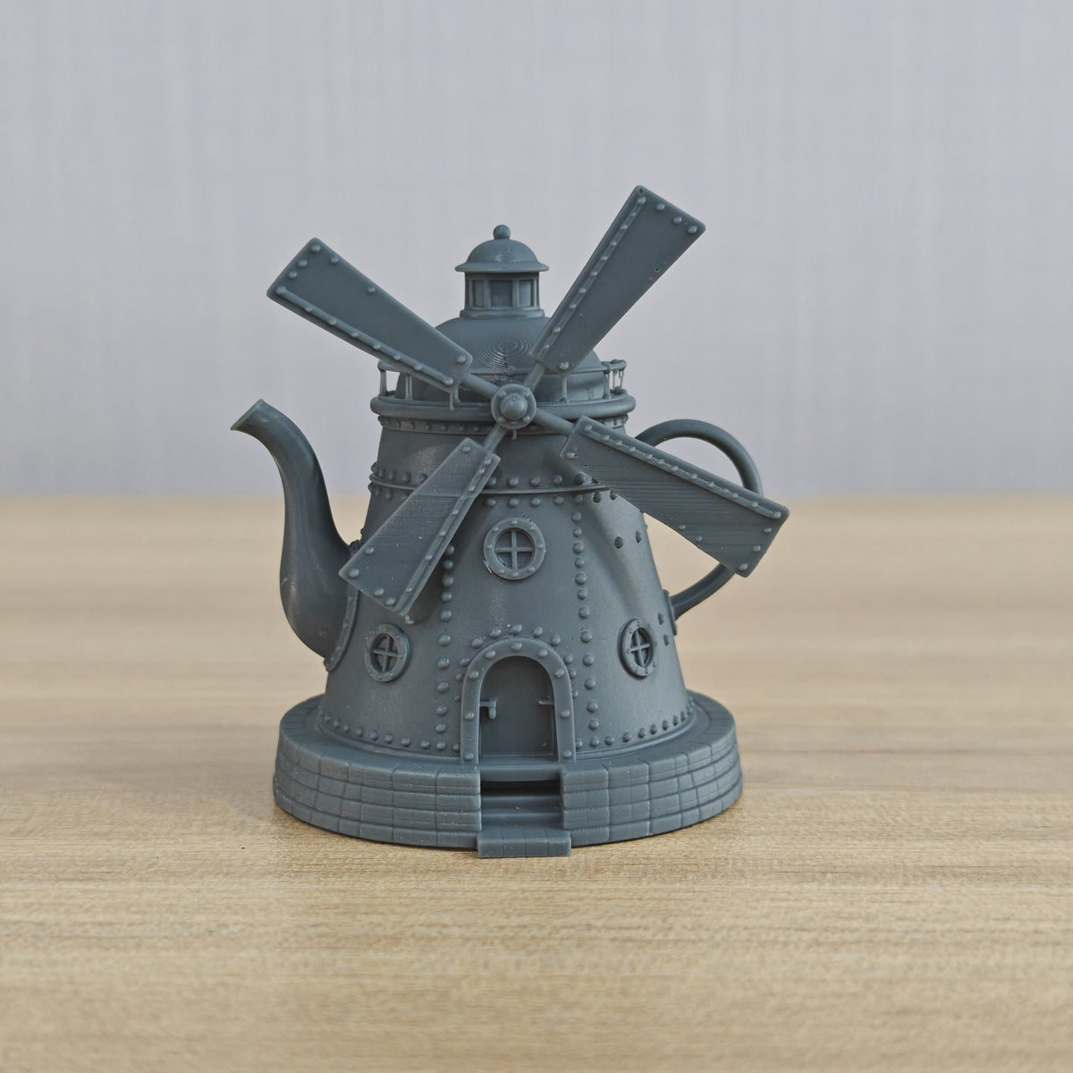 Cartoon Town Building – Kettle Windmill House MRY-SFW LYTB1040