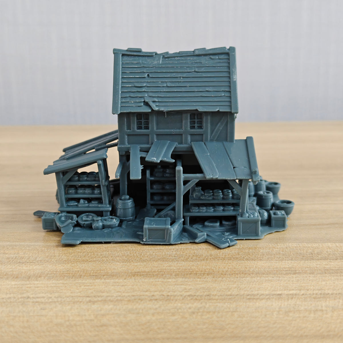 Ruined Building Series – Wrecked Market Stall B MRY-SFW LYTB1282