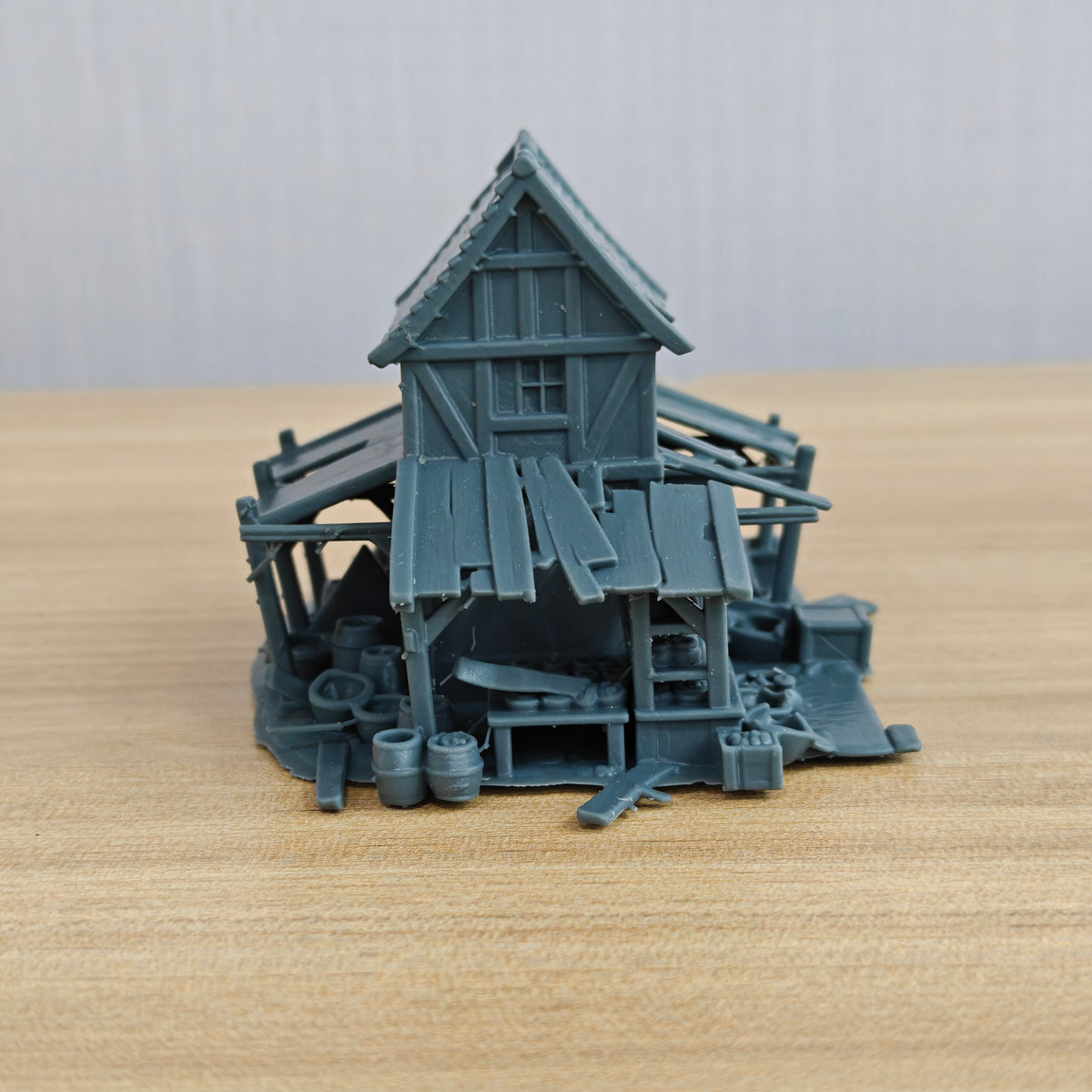 Ruined Building Series – Wrecked Market Stall B MRY-SFW LYTB1282