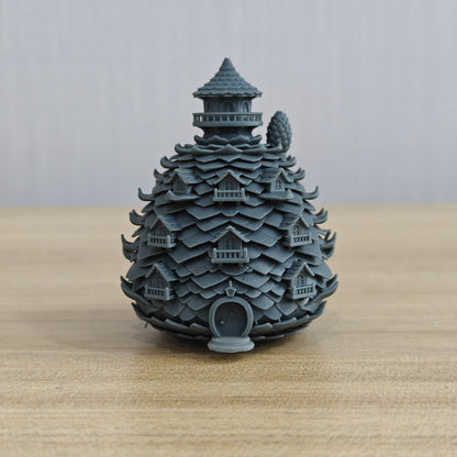 Cartoon Town Building – Pinecone Wooden House MRY-SFW LYTB1034