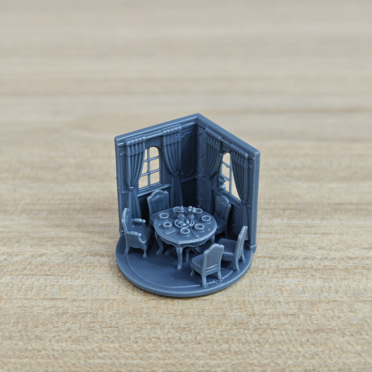 Vintage Diorama Scene Victorian Breakfast Room MRY-SFW LYTB1237