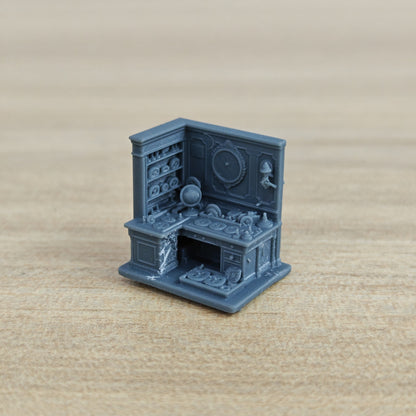 Vintage Diorama Scene Victorian Clockmaker Studio MRY-SFW LYTB1086