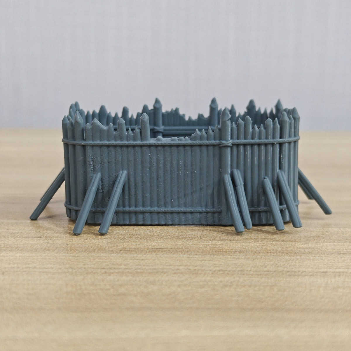 Ruined Building Series – Ruined Wooden Palisade Camp A MRY-SFW LYTB1273