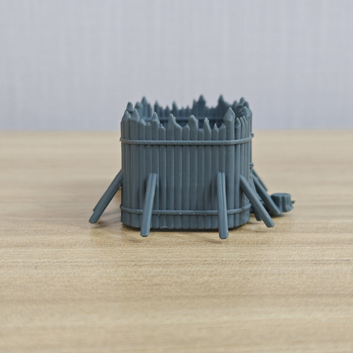 Ruined Building Series – Ruined Wooden Palisade Camp A MRY-SFW LYTB1273