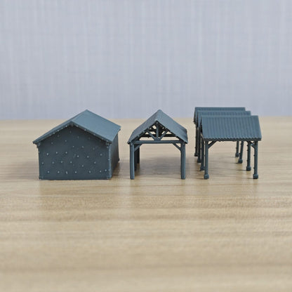 Lumber Mill Scenery – Timber Shed Frame MRY-SFW LYT419