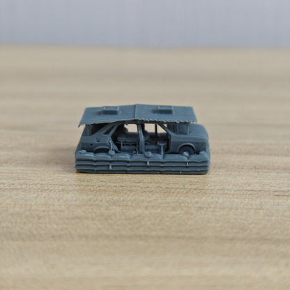 Wasteland Diorama Building – Junk Car Shell Shelter A MRY-SFW LYTB1132