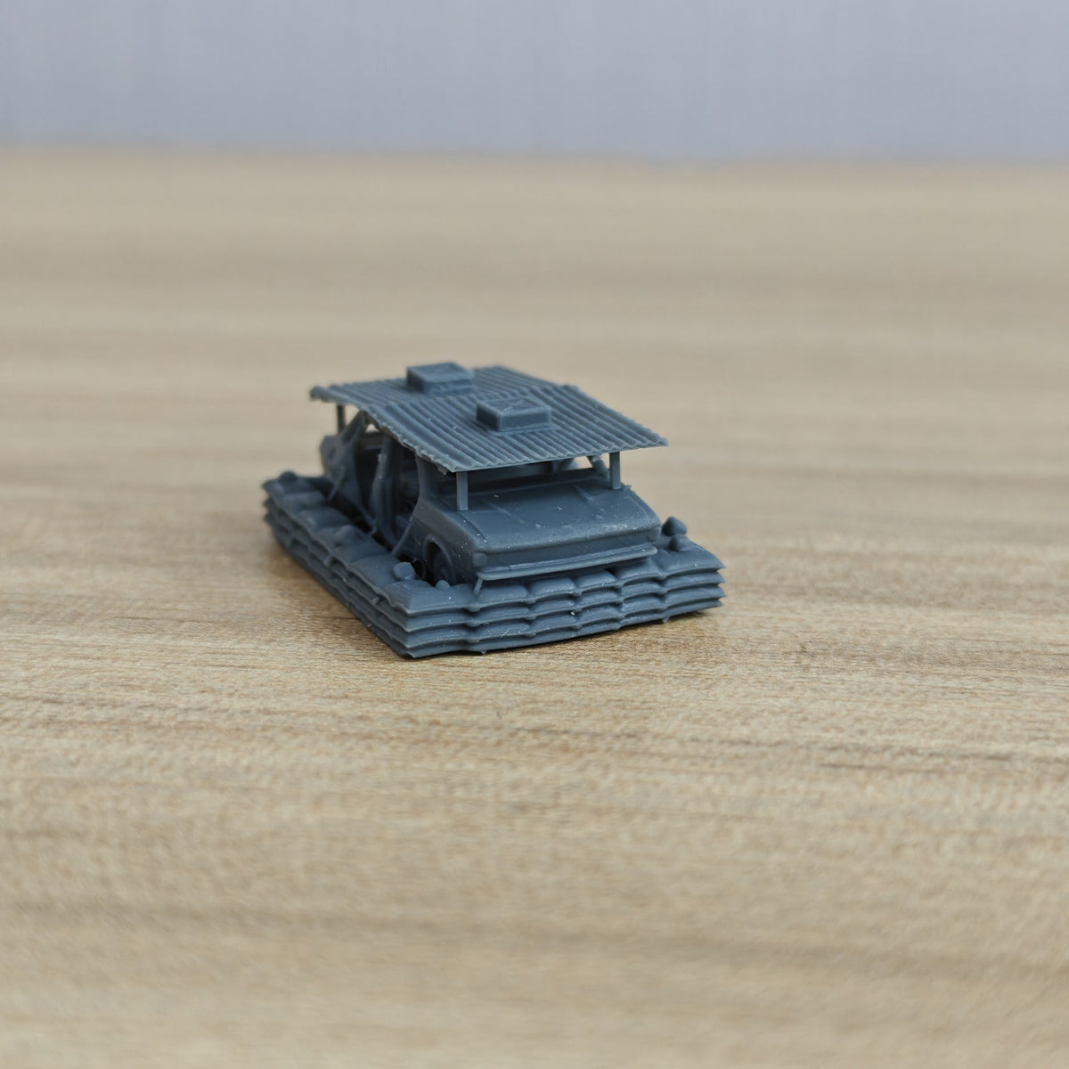 Wasteland Diorama Building – Junk Car Shell Shelter A MRY-SFW LYTB1132
