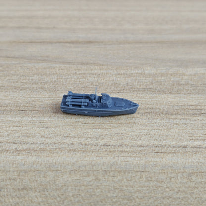 Italian Navy MAS 500 Torpedo Boat Water Line MRY-SFW LYTA487