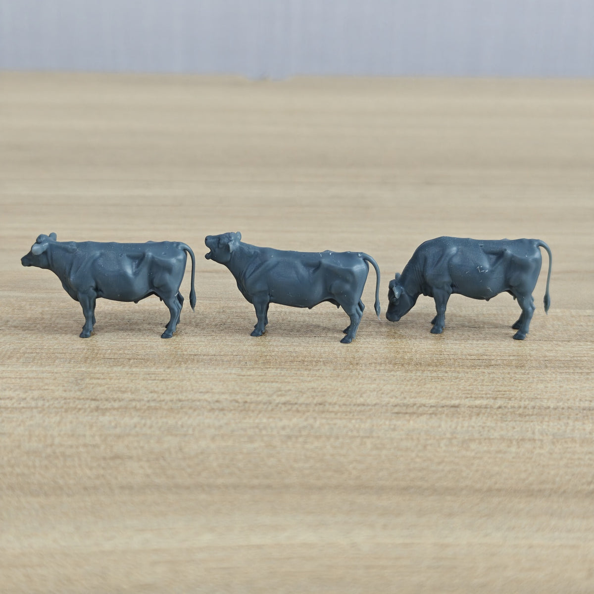 Farm Cattle Model 3 pcs Miniature Car Diorama Figures Scene Props Accessories Resin MRY-SFW LYTR836