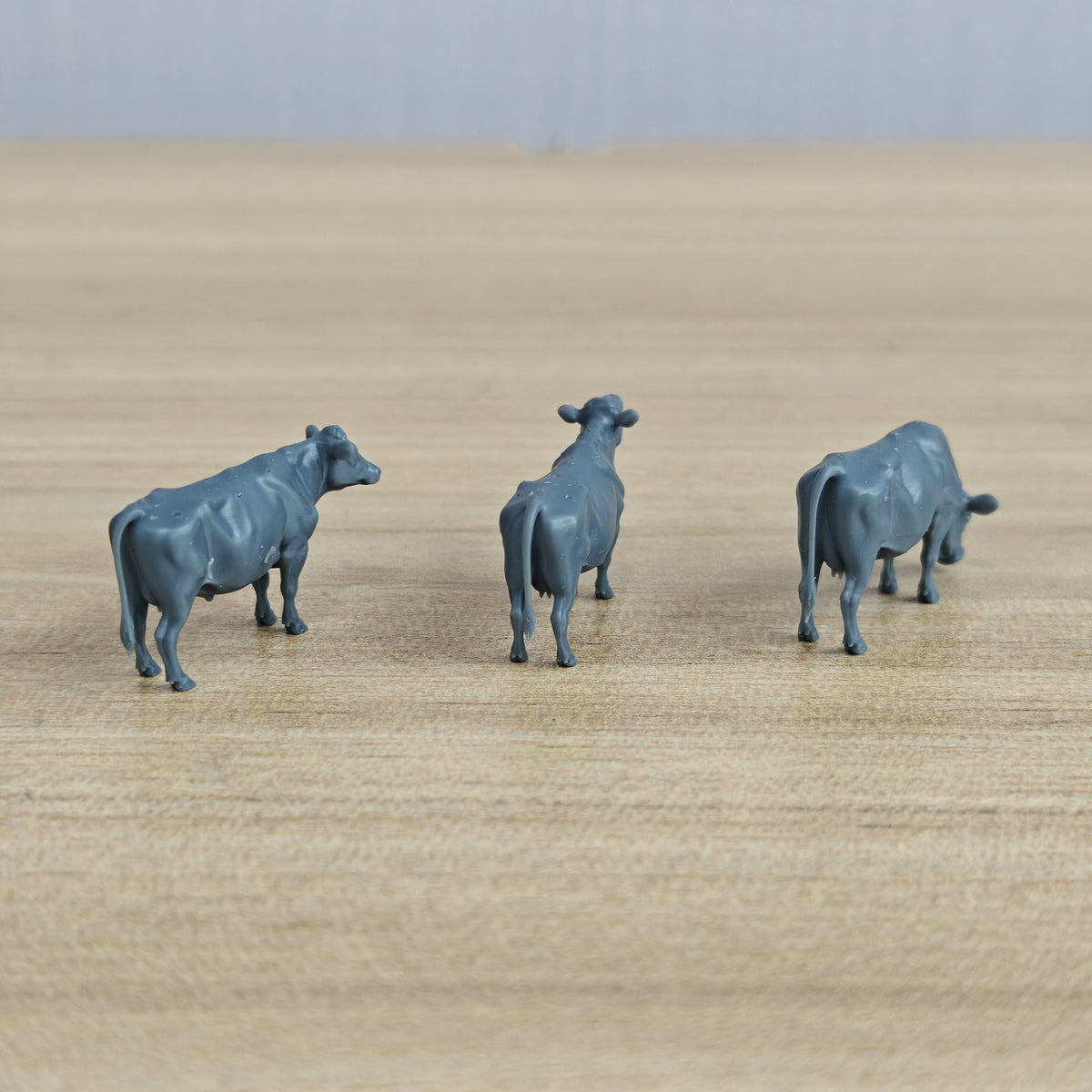 Farm Cattle Model 3 pcs Miniature Car Diorama Figures Scene Props Accessories Resin MRY-SFW LYTR836
