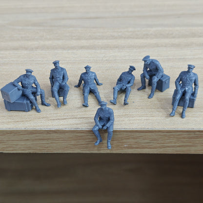 WWII French Army Seven-Person Rest Group MRY-SFW LYGR587