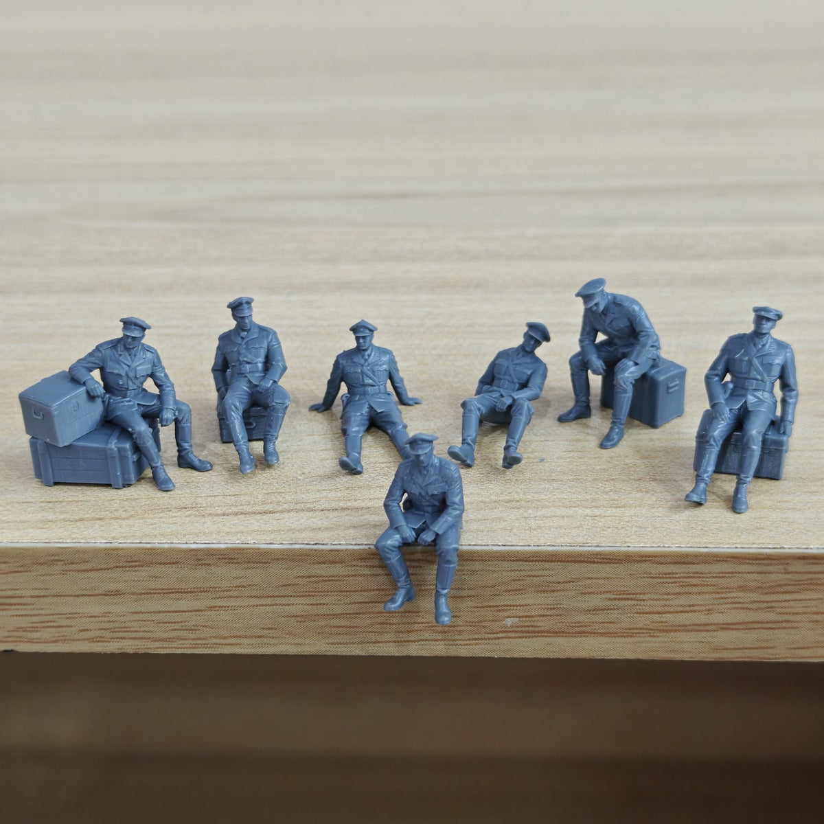WWII French Army Seven-Person Rest Group MRY-SFW LYGR587